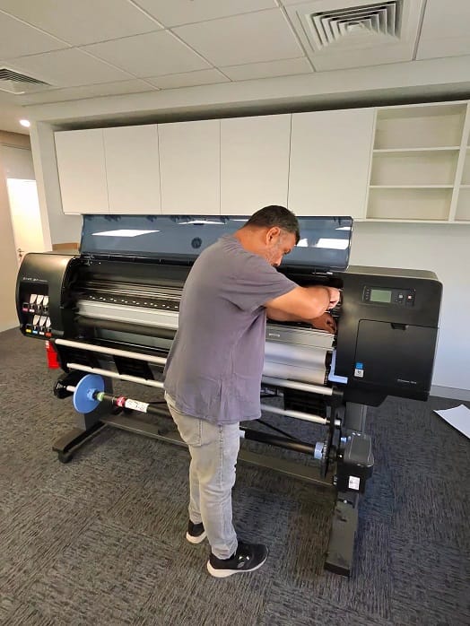 Mantencion de plotter HP