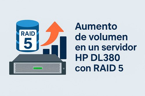 Instalar discos en servidor