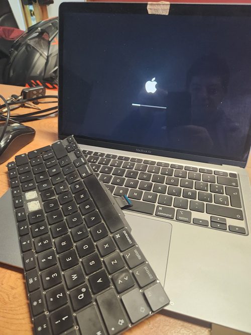 Cambio teclado macbook pro M1