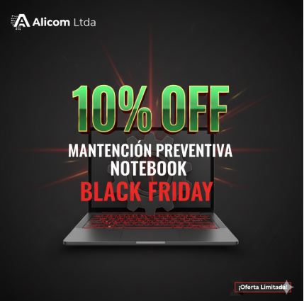 BlackFriday mantencion de equipos